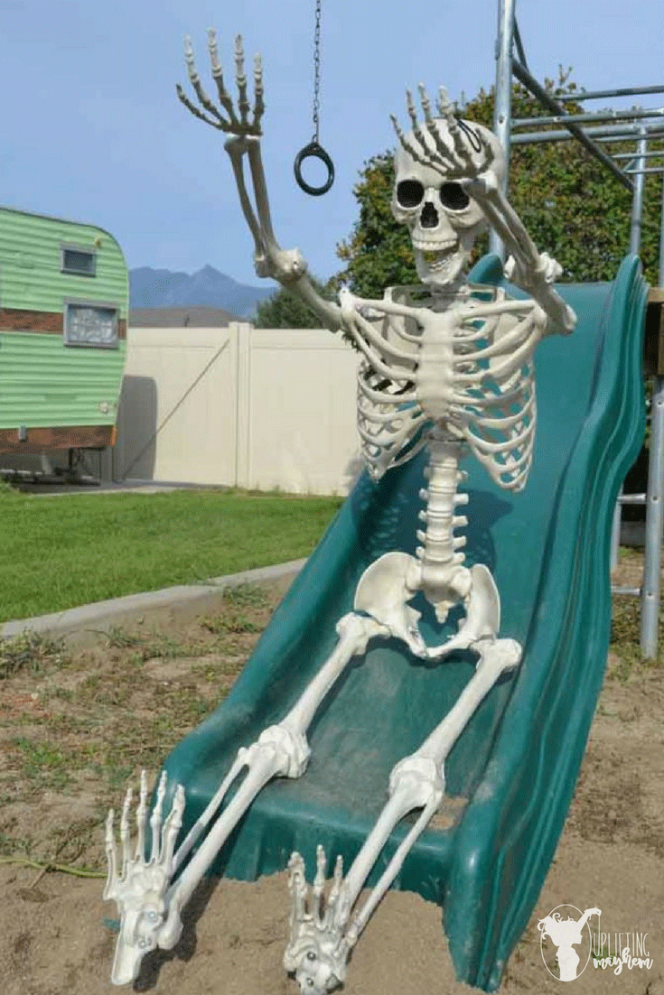 Halloween Skeleton "Elf on the Shelf" Skeleton