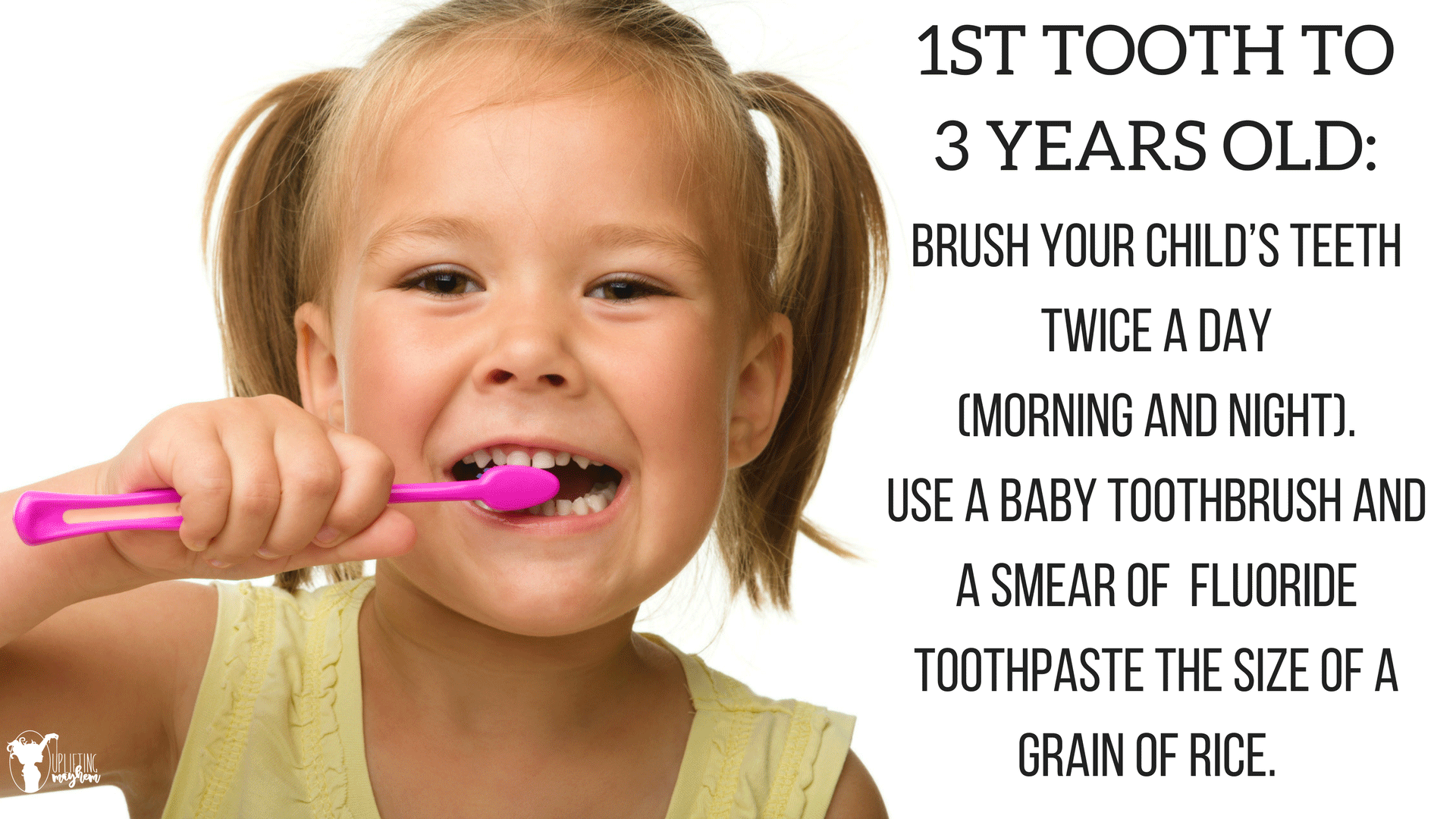 Tips On How To Take Care For Your Babies Teeth Uplifting Mayhem