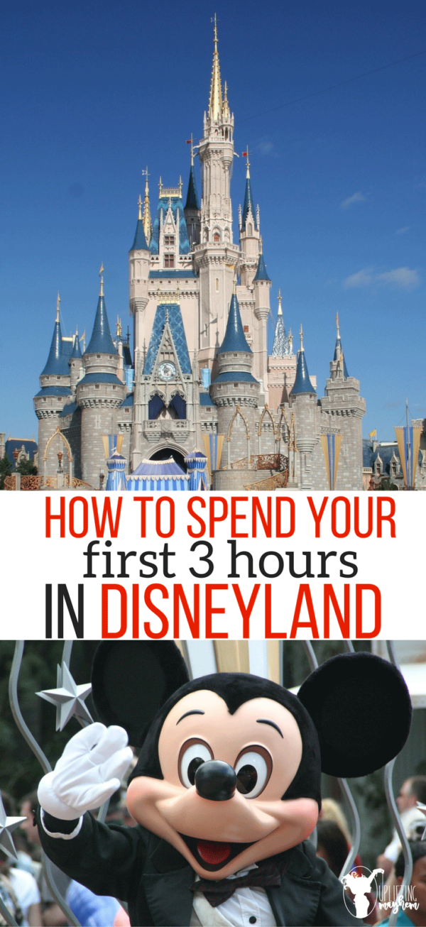 How to Spend Your First 3 Hours in Disneyland Uplifting Mayhem