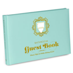 guest book, white elephant gift