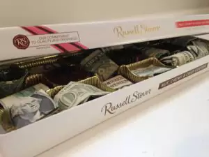 box of chocolates, money