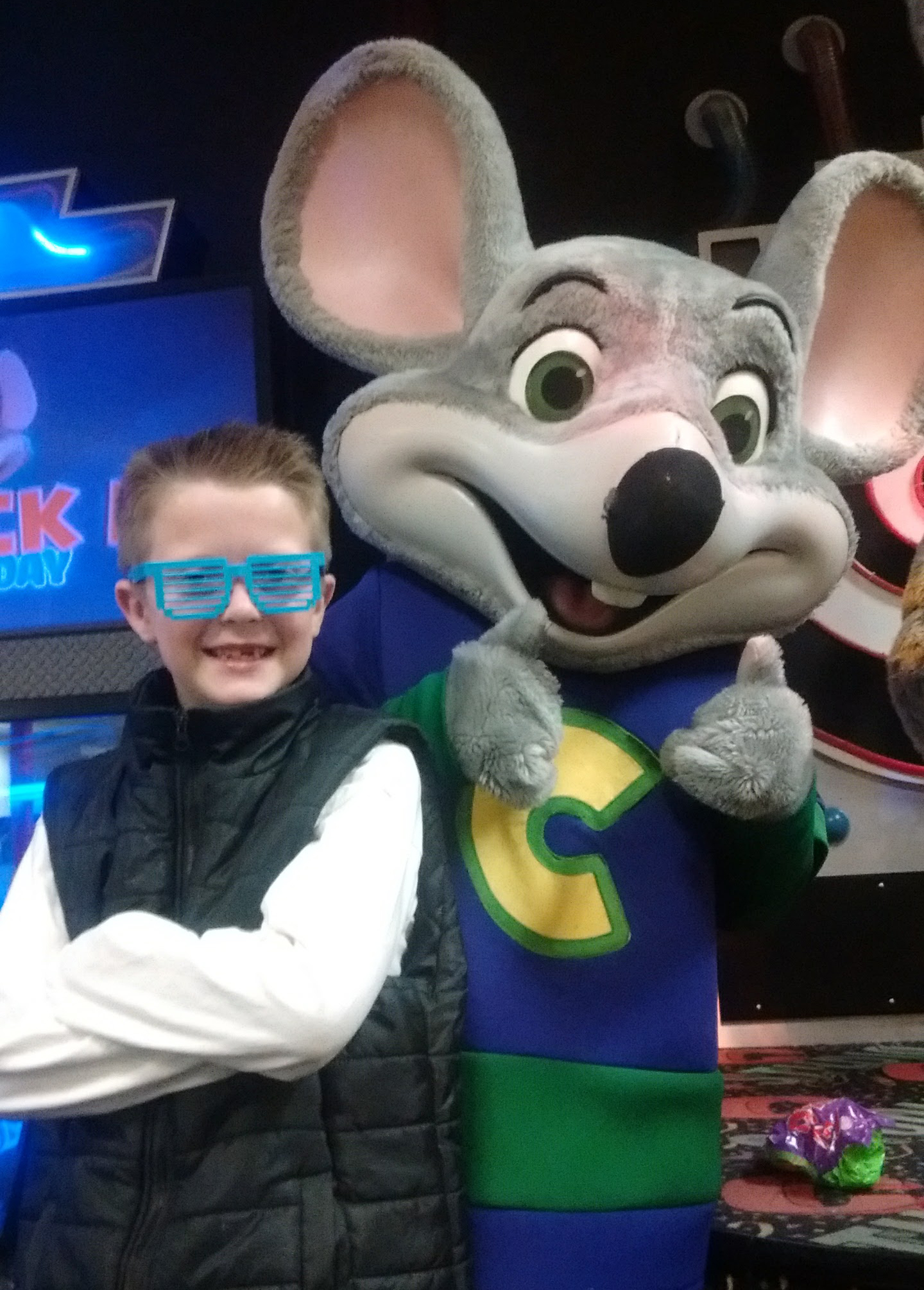 birthday, Chuck E. Cheese's