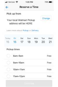 How you can save an hour of your life each week with WALMART PICKUP