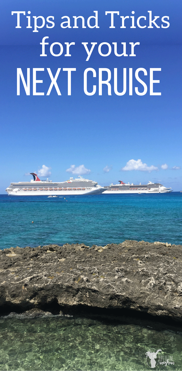 Fantastic tips and tricks you could use for your next Carnival cruise! Cruise prepared and ready to have fun!