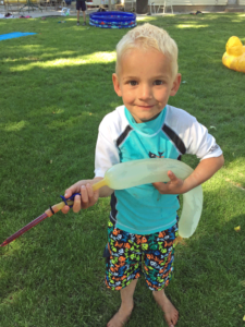 The ultimate summer activity your kids will love! The water weenie squirt gun