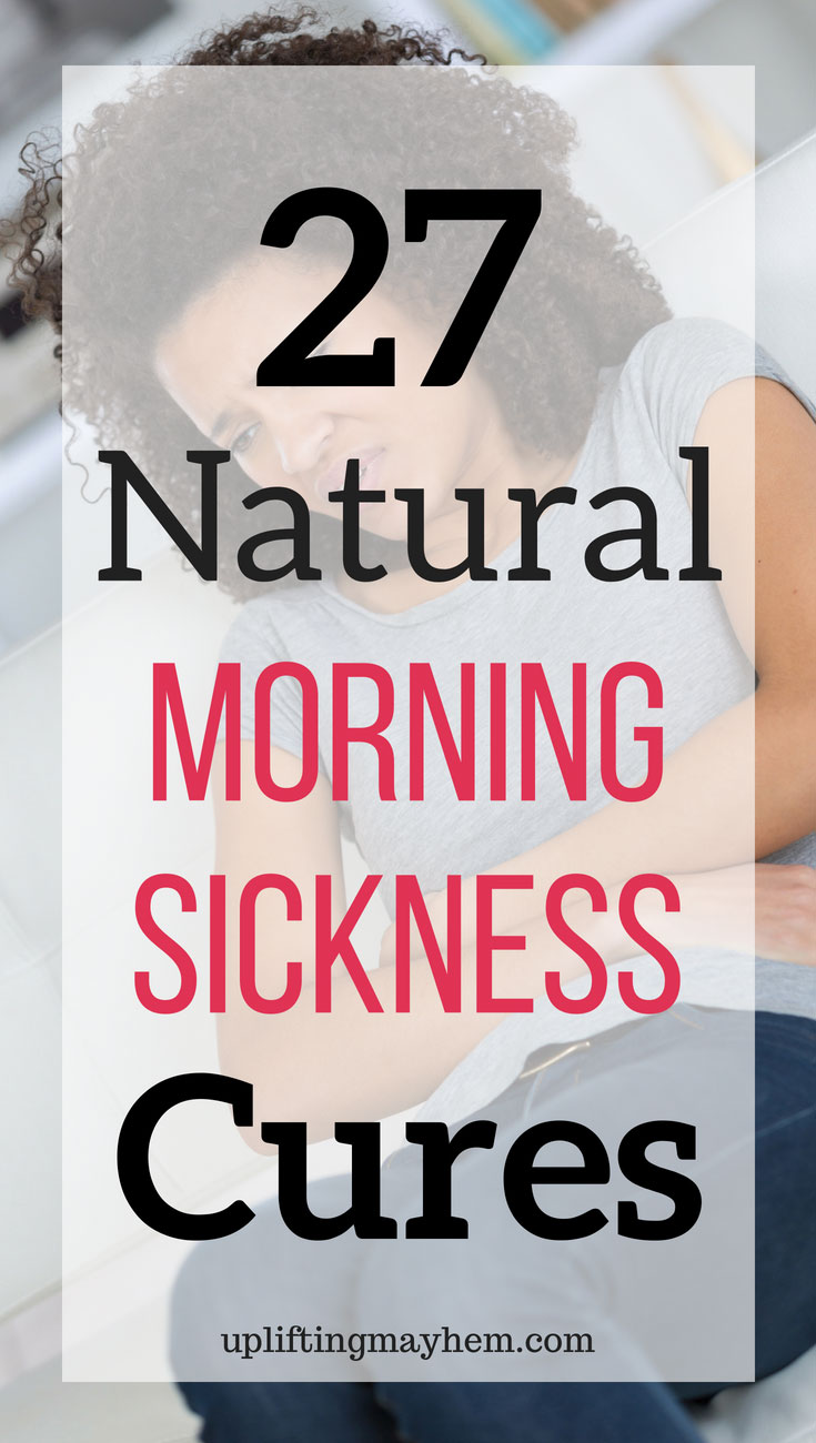 Morning sickness is draining emotionally and physically! Here are ways women have treated their morning sickness NATURALLY! Find one that works for you.