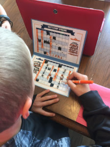 Instructions on how to play spelling battleship and a free printable you can use over and over again! Fun game of spelling battleship!!