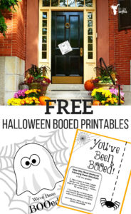 Halloween Booed Printables - Halloween Boo Gift Ideas