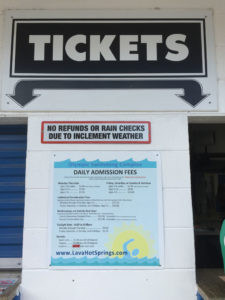 Check out the prices for the Lava Hot Springs!