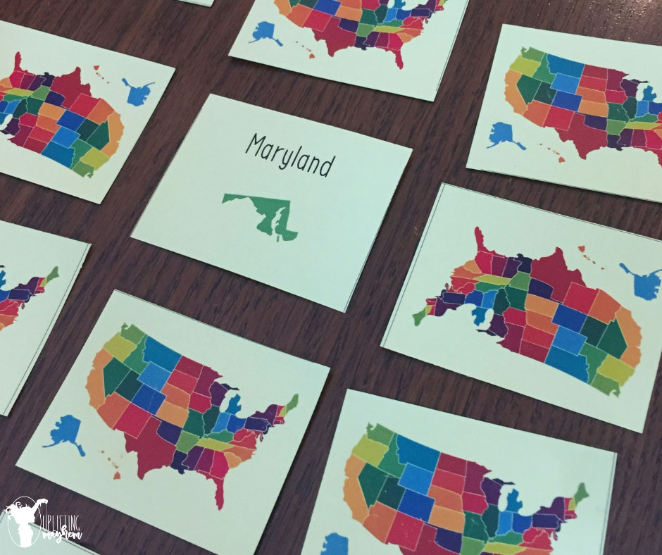 Great family states and capitals matching game that everyone will love! Learn and play while learning!