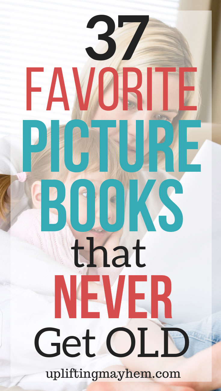 Looking for favorite picture books that you won't tire of reading! Here is a great list of books that your kids will love, laugh and learn! 