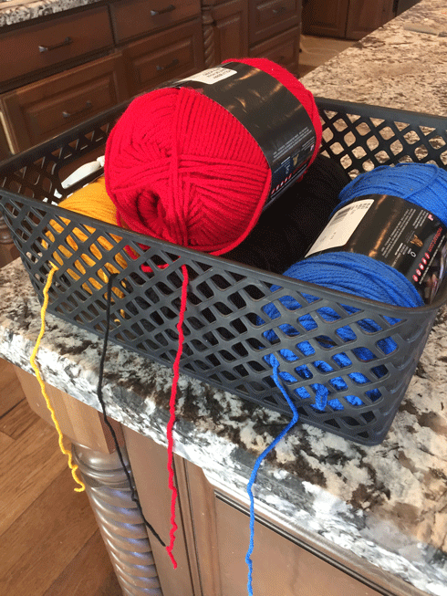 Learn to knit with items in your home! So easy your kids will want to do it for hours. Great activity for your kids to do while reading to your kids! Keeps hands quiet