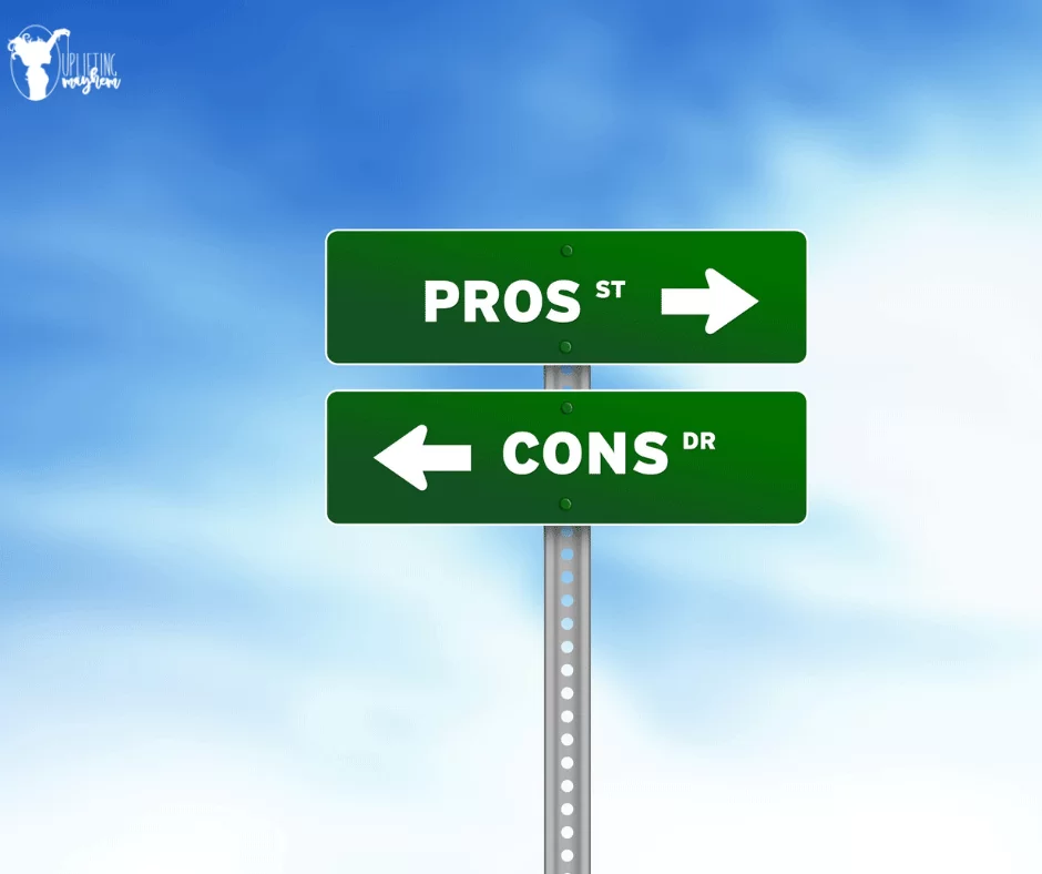 A huge list of public school vs homeschool pros and cons to help you in your schooling decision! Educate yourself to know what will be best for your family! Should you homeschool your kids? Here is a pros and cons list. Should you put your kids back into public school? Here is a pros and cons list!