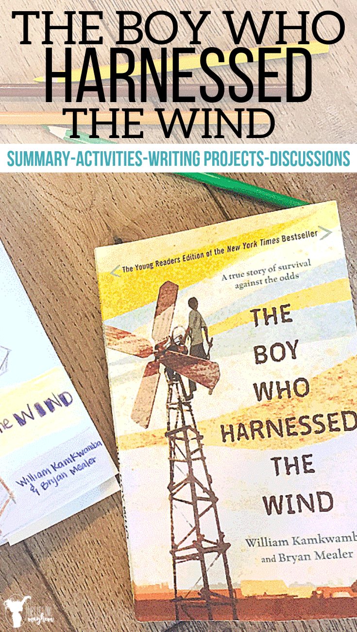 The Boy Who Harnessed the Wind summary, writing projects, activities and discussions that is great for the entire family! Teach your kids every subject through this book and this list of interactive ideas to make the book come alive! 