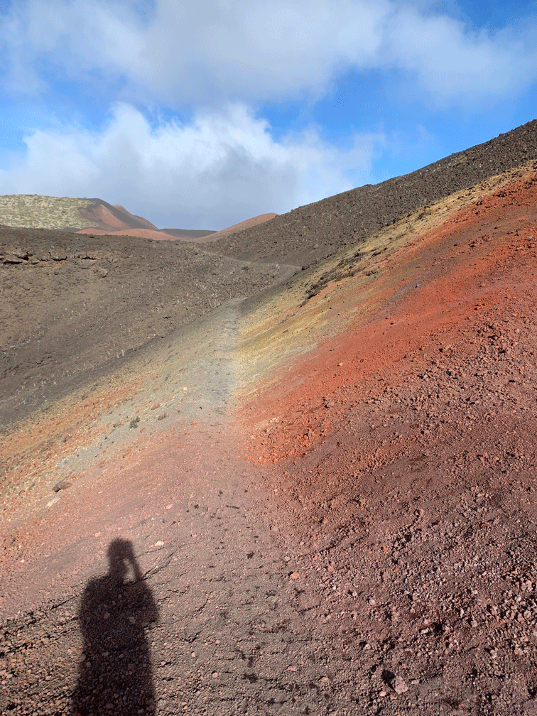 Mt Haleakala Crater hike with stunning colors