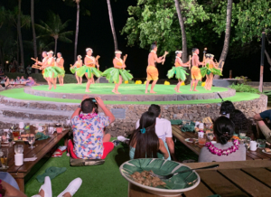 The fabulous authentic Old Lahaina Luau is a great option if you're looking for a fun experience while visiting Maui. The Old Lahaina Luau has great drinks, food and entertainment that everyone will enjoy!