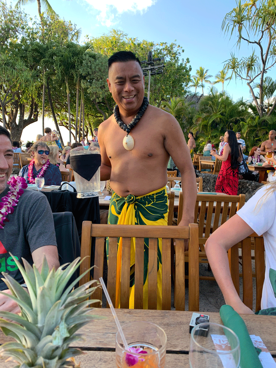 Luau server that spoiled us!! 