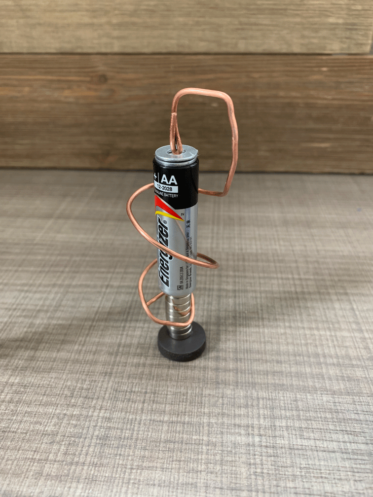 The twirl design of a homopolar motor