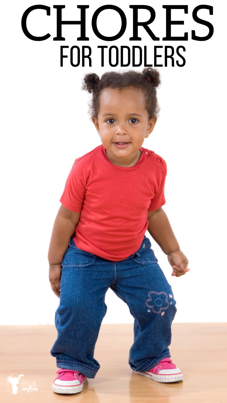 Here is a list of chores for toddlers to create confidence, and help with mobility skills in a toddler. Learn some benefits of providing chores for your toddler too!! 