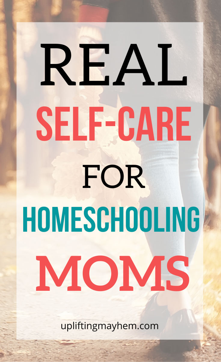 Let's get real! What is self care? Expensive? Time consuming? Unrealistic with lots of kids? Read this fantastic article on real self care for homeschooling moms!