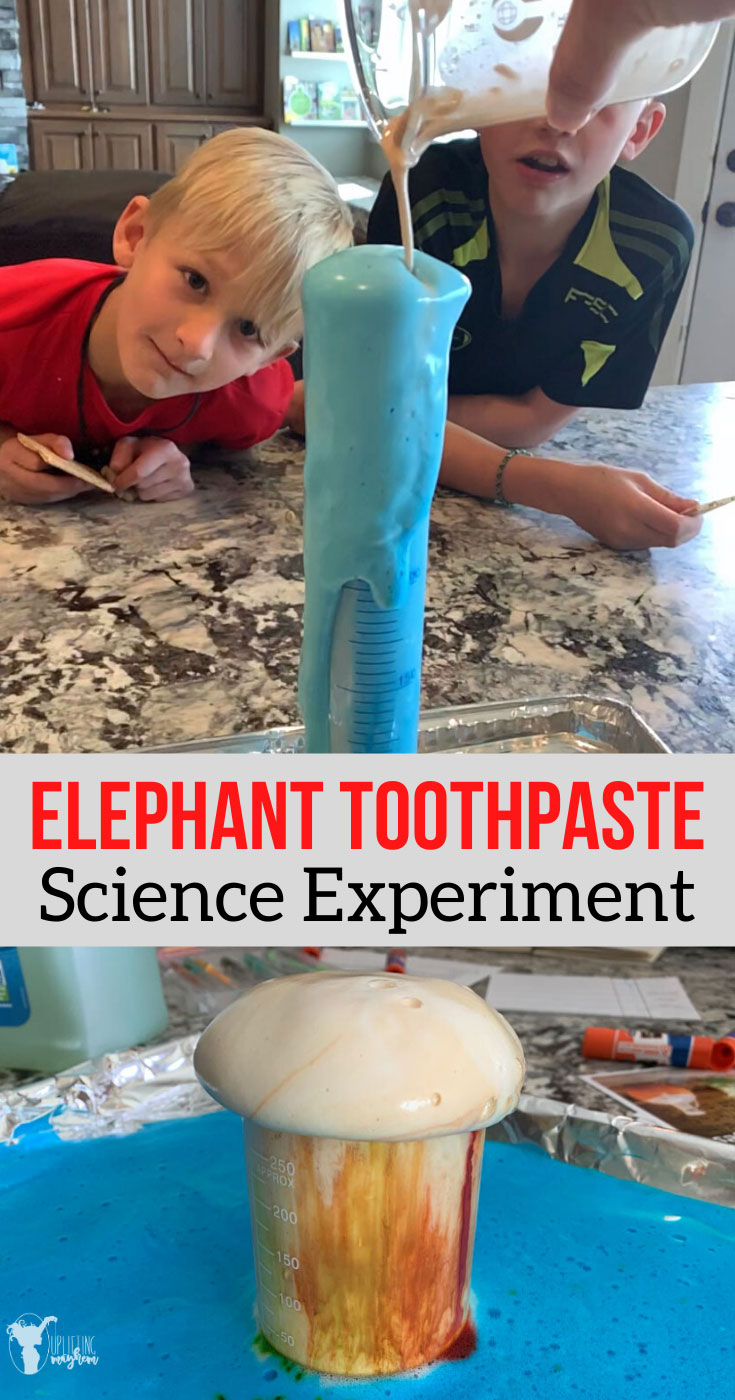 This elephant toothpaste science experiment is definitely a crowd pleaser either as a fun experiment or a learning experiment. Learn the difference between chemical and physical properties