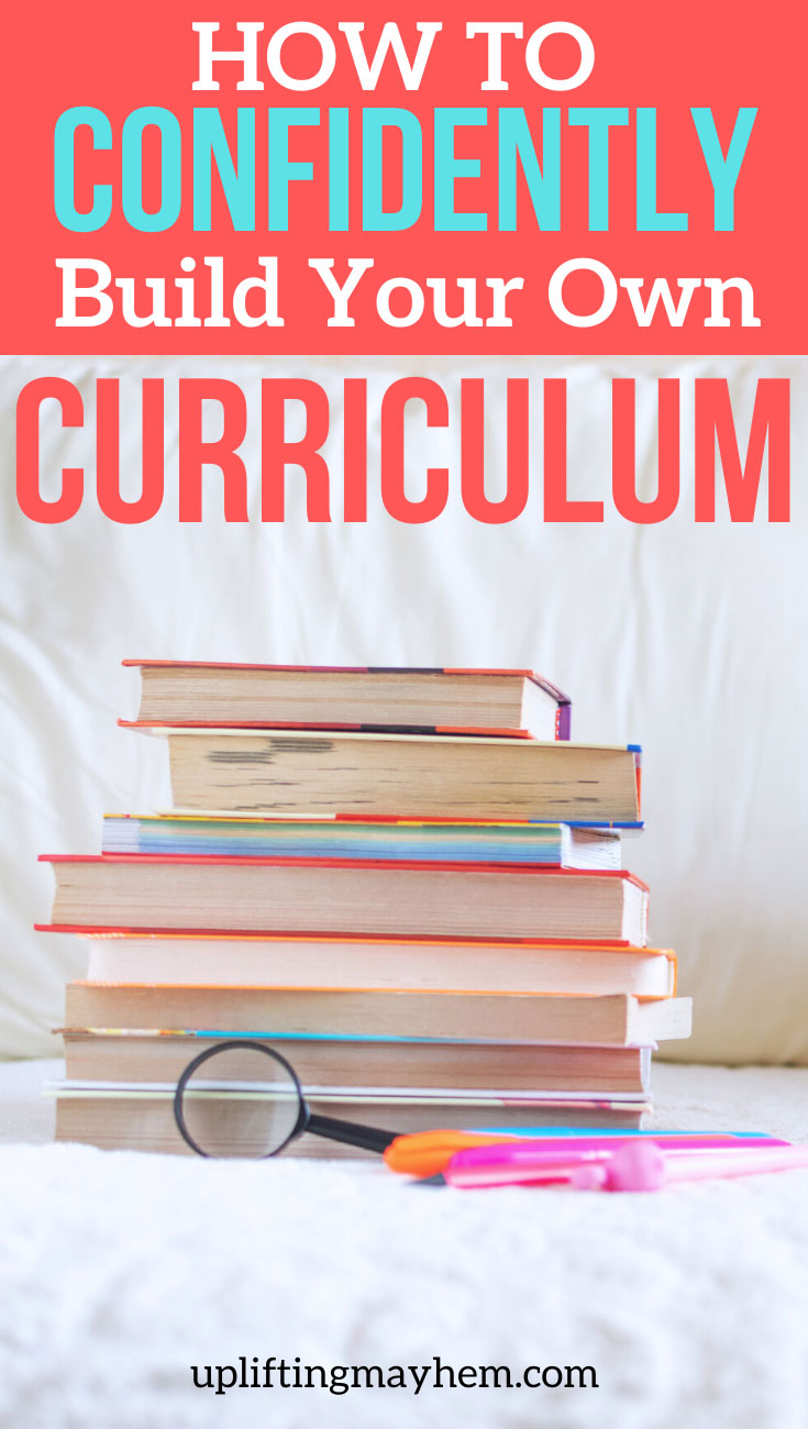 Thinking about whether you can build your own curriculum! You can! Great information to help build your own curriculum with confidence! Learn from others as you learn the best way to teach your children! Build your own curriculum to fit the needs of each of your children. 