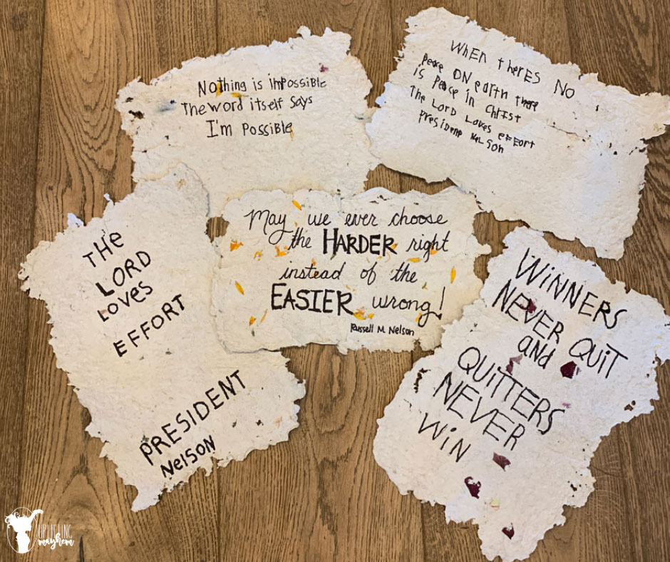 Easy steps to make your own paper! This is such a fun activity that you can do with your kids! Be creative and test different materials to see what works best. Learn how ancient China invented paper.