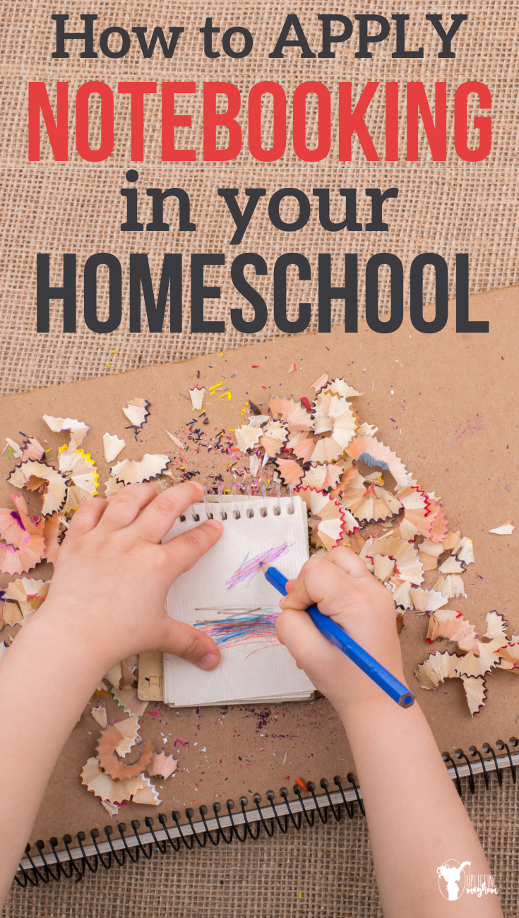 Inspiration on how to start notebooking in your homeschool. Notebooking is a powerful tool that will great treasures and memories for your kids!