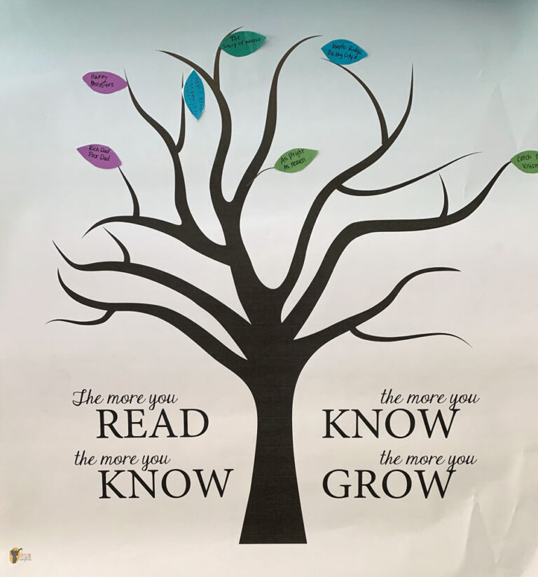 A Beautiful Reading Tree Book Tracker Uplifting Mayhem