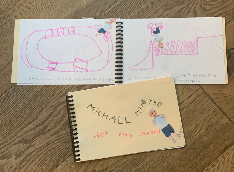 Handmade blank notebook / ハンドメイド白ノート / Carnet de page