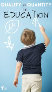 In regards to education, what is more important? Quality or Quantity? You may be surprised as we compare quality vs quantity in education with real life examples!