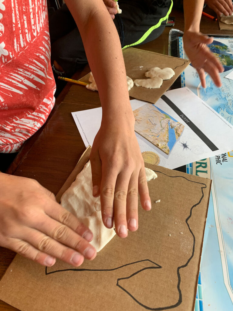 How To Make A Topographical Salt Dough Map Uplifting Mayhem